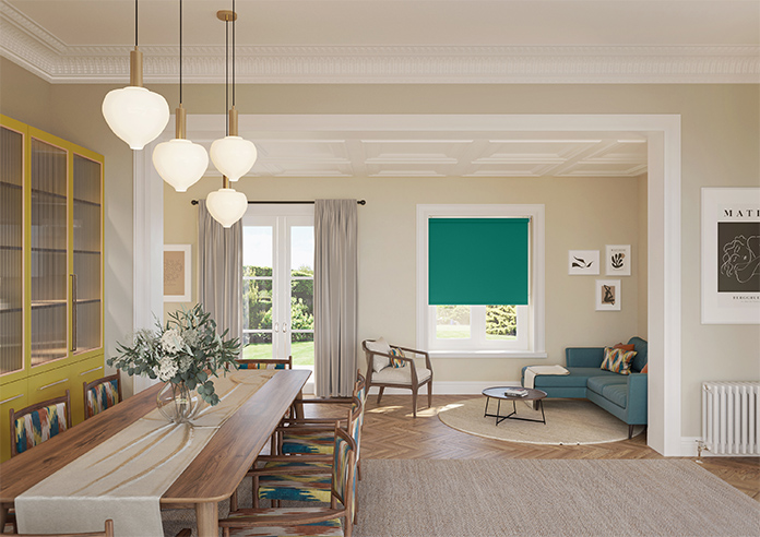 Trinity (FR Blackout), Alexandrite - Twist&Fit Roller Blind - Image 8